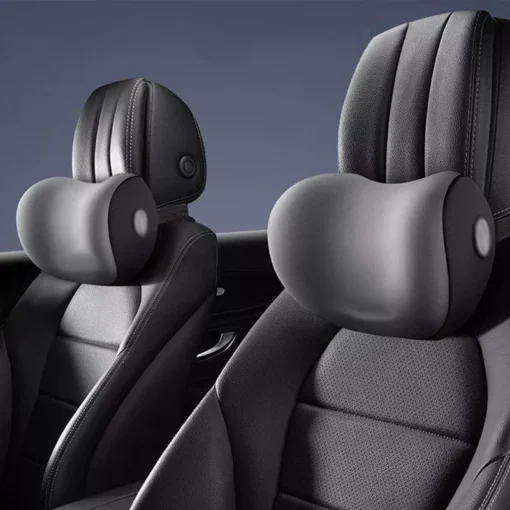 Universal Memory Foam Car Headrest and Lumbar Support Pillow - Image 5