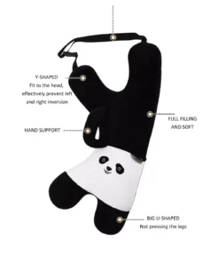 Cute Y-Shape Kids Travel Safety Pillow