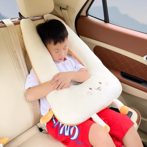 Cute Animal Pattern U-Shape Kids Travel Pillow - Image 2