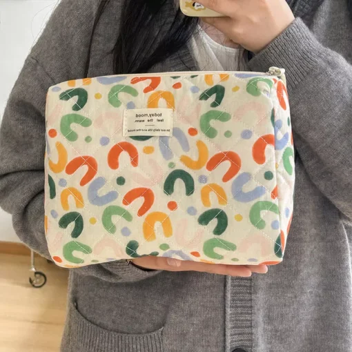 Vintage Cosmetic Storage Handbag - Image 3
