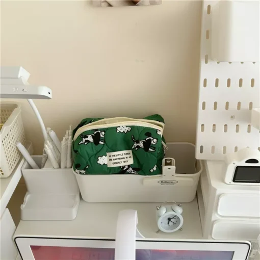 Cute Dog Sheep Pattern Cotton Bag - Image 5