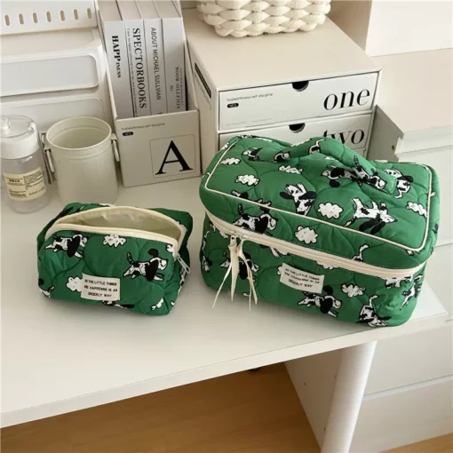 Cute Dog Sheep Pattern Cotton Bag - Image 2