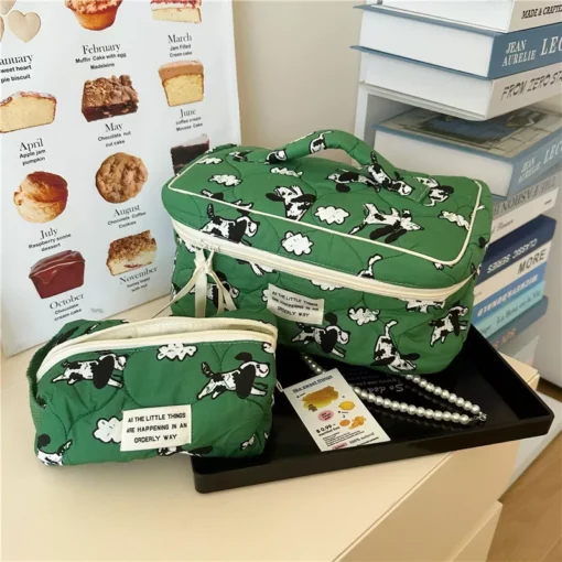 Cute Dog Sheep Pattern Cotton Bag - Image 6