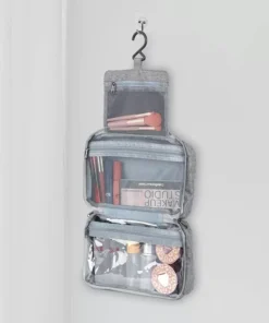 Travel Waterproof Folding Dry and Wet Separation Toiletry Bag