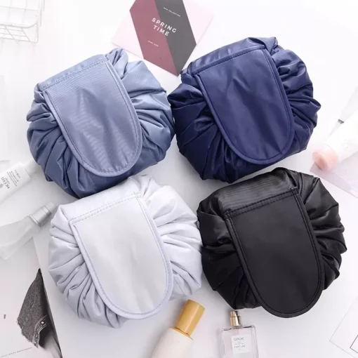 Women’s Portable Waterproof Makeup Bag and Travel Organizer - Image 2