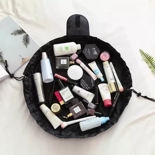 Women’s Portable Waterproof Makeup Bag and Travel Organizer - Image 4
