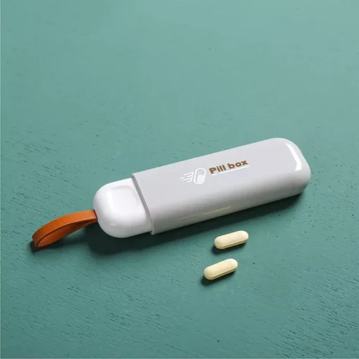 7-Day Portable Nordic Style Pill Box – 3 Grid Medicine Organizer - Image 4