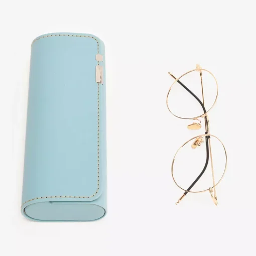 Elegant British Style PU Glasses Case - Image 3