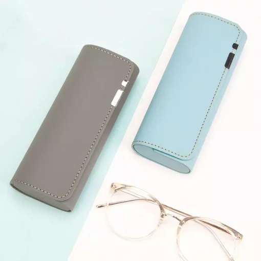 Elegant British Style PU Glasses Case - Image 5