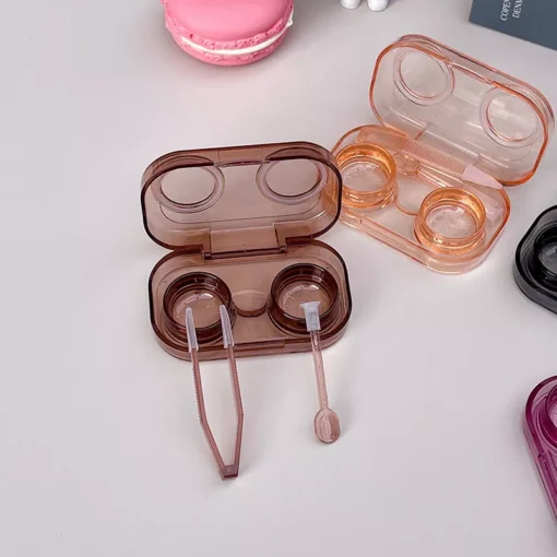 Contact Lens Case Box Holder Travel Kit Container - Image 8
