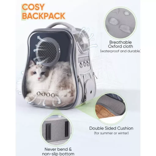 Breathable Dog Backpack - Image 3