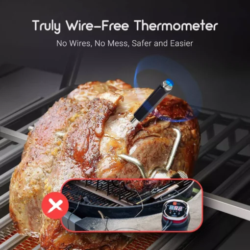 Smart Wireless Oven Thermometer with Bluetooth Control - Image 2