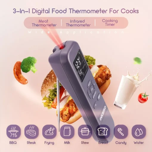 Handy Meat Thermometer with IR Detector - Image 2