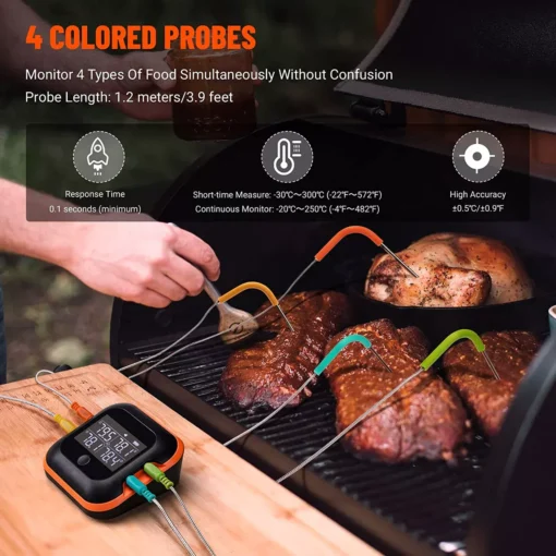 Smart BBQ Meat Thermometer - Image 3