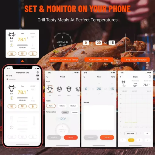 Smart BBQ Meat Thermometer - Image 5