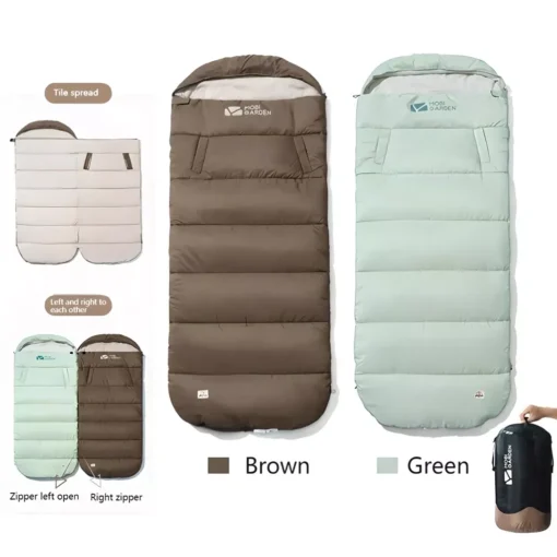 Ultralight Warm Wearable Sleeping Bag for Outdoor Camping - Image 2