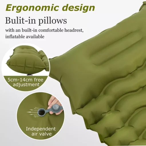 Self-Inflating Double Sleeping Pad - Image 3