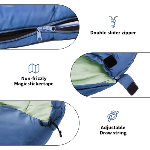 Ultralight Waterproof 4 Season Camping Sleeping Bag - Image 6