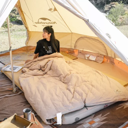 Ultralight Goose Down Sleeping Bag for Winter Camping - Image 6