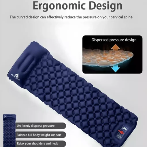 Ultralight Camping Inflatable Mattress - Image 4