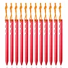 12-Pack Heavy Duty 7-Inch Aluminum Tent Stakes