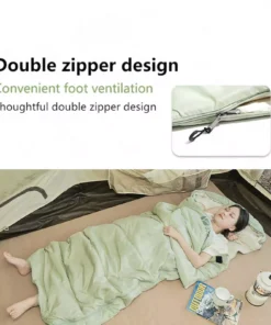 Ultralight Hooded Envelope Sleeping Bag