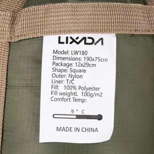 Ultralight Waterproof Summer Hiking Sleeping Bag - Image 9