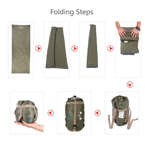 Ultralight Waterproof Summer Hiking Sleeping Bag - Image 4