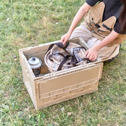 Portable Folding Camping Basket - Image 7