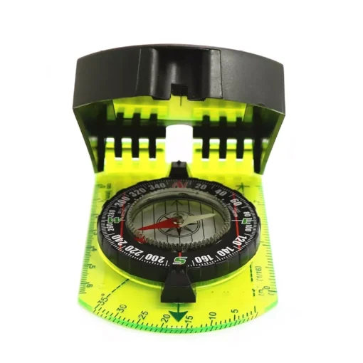 Multifunctional Outdoor Compass with Scale Map Ruler & Mirror - Image 4