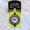 Multifunctional Outdoor Compass with Scale Map Ruler & Mirror