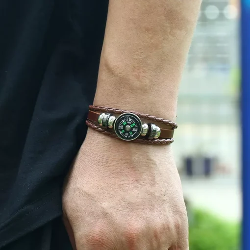 Tactical Wrist Compass for Outdoor Adventure and Survival - Image 3