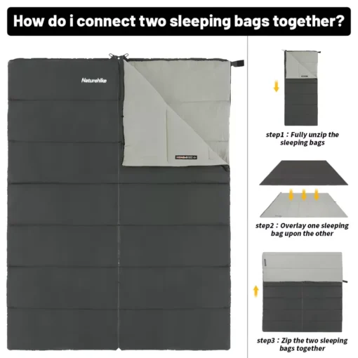 Nature-Inspired Ultralight Double Sleeping Bag - Image 3