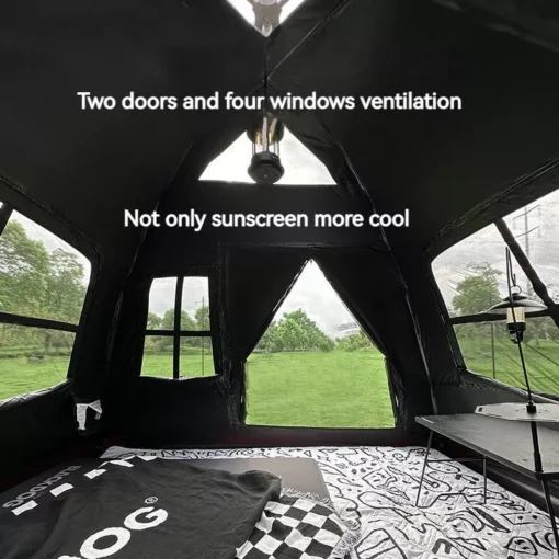 Automatic Tent with Two Doors & Four Windows - Image 6