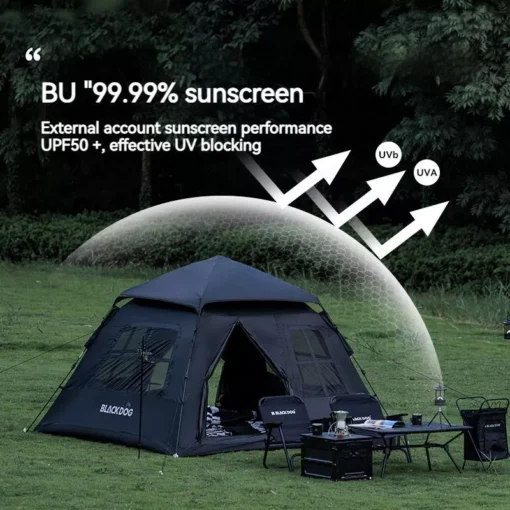 Automatic Tent with Two Doors & Four Windows - Image 4
