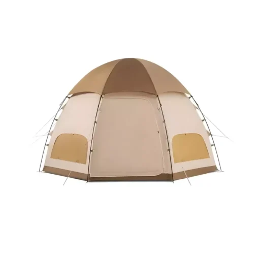 Octagonal Multi-Window Ventilation Mushroom Camping Tent - Image 5