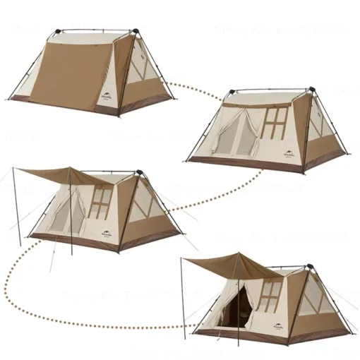 Automatic A-Type Outdoor Camping Tent - Image 5