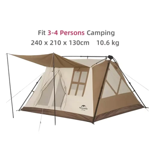 Automatic A-Type Outdoor Camping Tent - Image 6