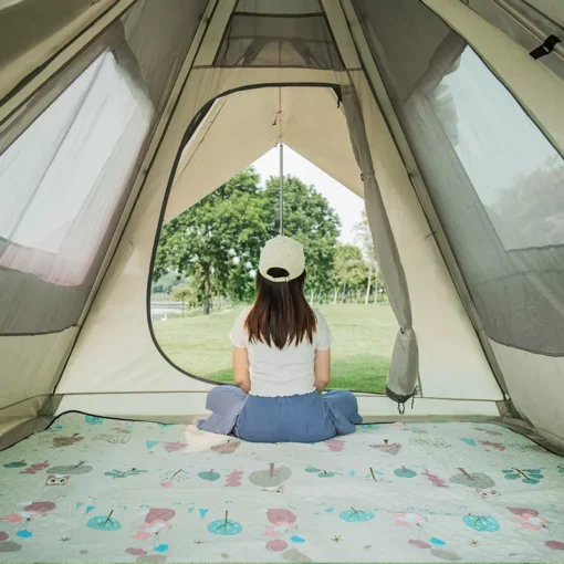 6-8 People Pyramid Camping Tent - Image 5