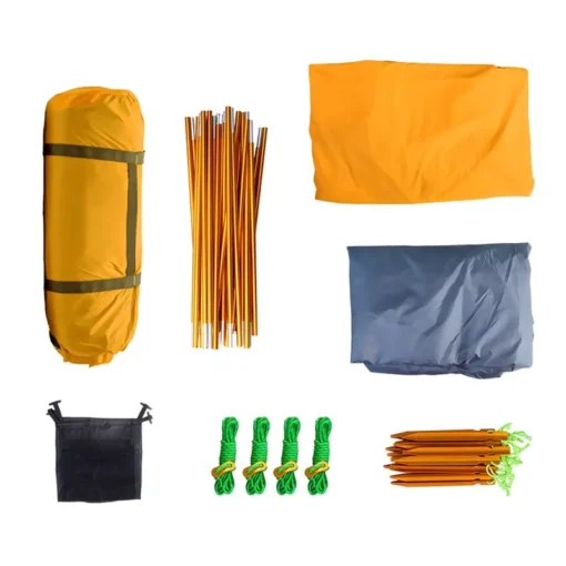 Waterproof 4-Season Double Layer Camping Tent for 2 People - Image 4