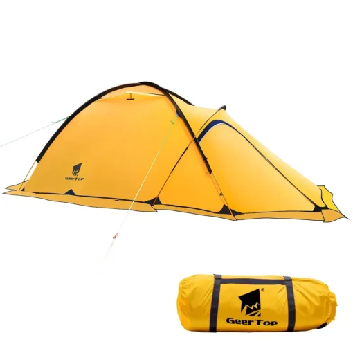 Waterproof 4-Season Double Layer Camping Tent for 2 People - Image 7