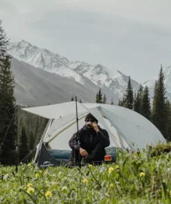 Ultralight 2-Person Silicone Fabric Camping Tent