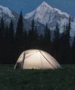 Ultralight 2-Person Silicone Fabric Camping Tent