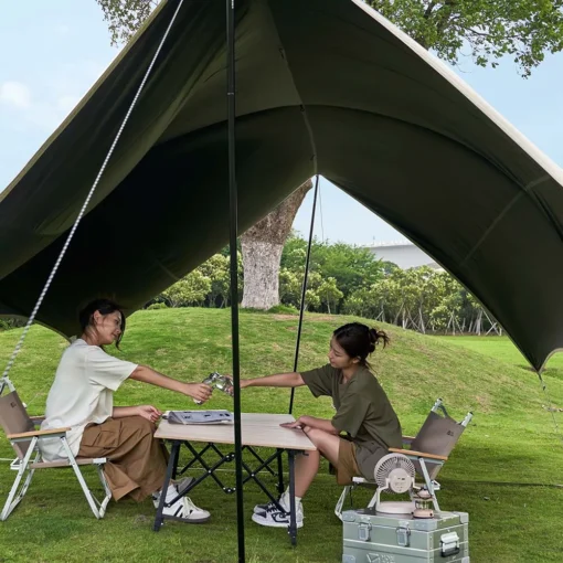 Camping Hexagonal Sun Shelter - Image 3