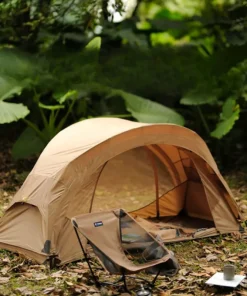 Lightweight Outdoor Camping Tent with Mosquito Net and Aluminum Poles