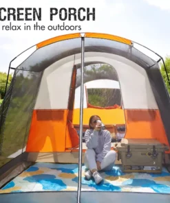 Spacious 6-Person Camping Tent