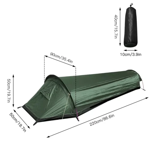 Ultralight Compact Solo Camping Tent - Image 6
