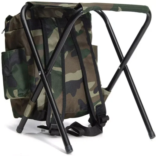 Portable Folding Camping Fishing Chair with Backpack - Image 5