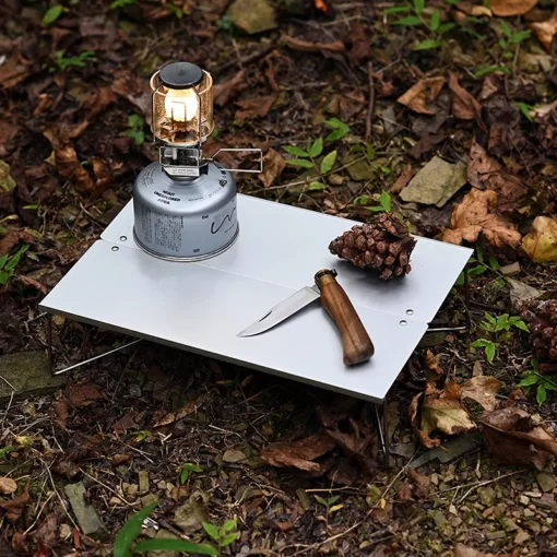 Portable Lightweight Aluminum Camping Table - Image 2
