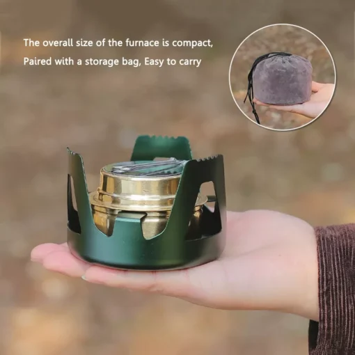 Portable Mini Alcohol Stove Burner - Image 3